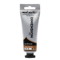 Mont Marte Dimension Acrylic Paint Raw Sienna, 75mls