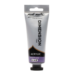 Mont Marte Dimension Acrylic Paint Pearl Purple 75ml