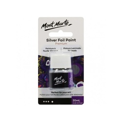 Premium Silver Foil Paint 20ml