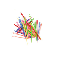 Educational Colours Plastic Needles 32 Pack