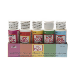 Mod Podge Starter Kit Asst (5x2oz)