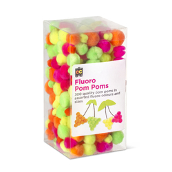 Pom Pom Fluoro Tub Pk 300