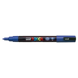 Uni Posca Markers Fine PC-3M 1.3mm Blue