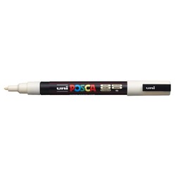 Uni Posca Markers Fine PC-3M 1.3mm Ivory