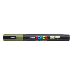 Uni Posca Markers Fine PC-3M 1.3mm Khaki Green