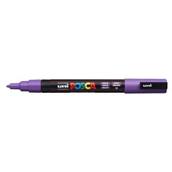 Uni Posca Markers Fine PC-3M 1.3mm Violet