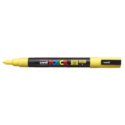 Uni Posca Markers Fine PC-3M 1.3mm Yellow