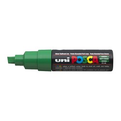 Uni Posca Markers Large PC-8K 8.0mm Green