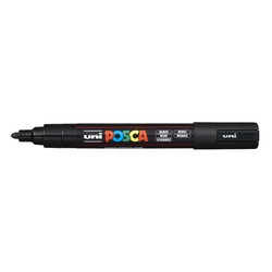 Uni Posca Markers Medium PC-5M 2.5mm Black