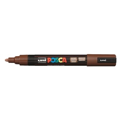 Uni Posca Markers Medium PC-5M 2.5mm Brown