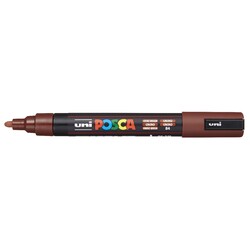 Uni Posca Markers Medium PC-5M 2.5mm Cacao Brown