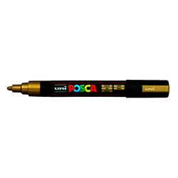 Uni Posca Markers Medium  PC-5M 2.5mm Gold