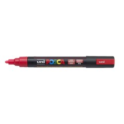 Uni Posca Markers Medium PC-5M 2.5mm Red