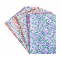 Rice Paper 50 x 70cm, 10 Sheets Assorted Designs