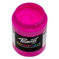 Permaset Aqua Fluorescent Fabric Ink 300ml - Glow Magenta