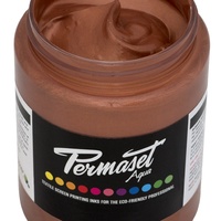 Permaset Aqua Metallic Fabric Ink 300ml - Copper