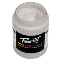 Permaset Aqua Metallic Fabric Ink 300ml - Pearl white