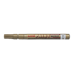 UNI PX-21 Paint Marker Medium Bullet 1.2mm Tip Gold