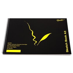 Quill A3 Sketch Book 110gsm 20 Sheets