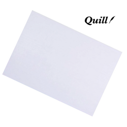 Quill Mounting Board A2 1.5mm White Pk 20