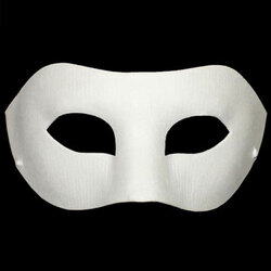 Sullivans Quarter Face Carnival Mask with Elastic
