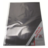 Refill Pockets for Refillable Display Book A2 Pack of 5