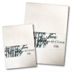 Rice Paper Pad 48 Sheet 22 x 30cm / 9 x 12"