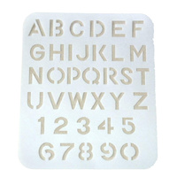 Radiant Lettering Stencil Guide 25mm
