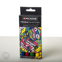 Micador for Artists PermaPainters Assorted Colours Set of 4