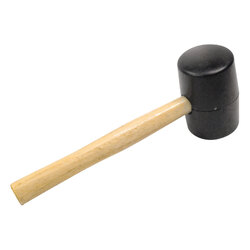 UNi-PRO Heavy Duty 340g Rubber Mallet