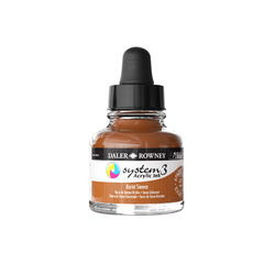 Daler-Rowney System3 Opaque Drawing Ink 29.5mL Burnt Sienna
