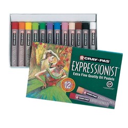 Sakura Cray-Pas Expressionist Oil Pastels - 12 Set