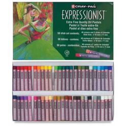 Sakura Cray-Pas Expressionist Oil Pastels - 50 Set