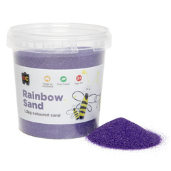 EC Coloured Rainbow Sand - Purple 1kg