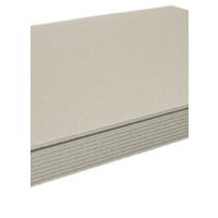 Strawboard/ CORE Boxboard 650gsm - 1.2mm 690 x 910mm Light Grey Pack of 10 