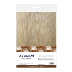 X-Press It Sticky Barc White Birch A3 Adhesive Wood Single Sheet
