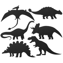 Scratch Art Dinosaurs, Rainbow reveal, Pack of 24 Dinosaurs in 6 Designs - 24 Scrapers