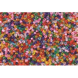 Glass Seed Beads 100g Assorted