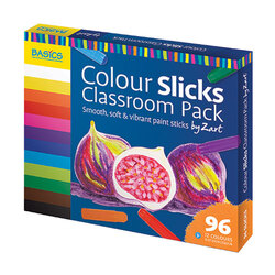 Zart Colour Slicks Classpack Set of 96