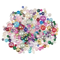 Pearl Mix Beads Assorted colours, shapes and sizes Pack of 25g