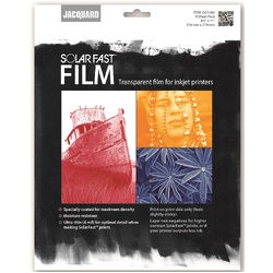 Jacquard SolarFast Film 8 Sheet Pack 20 x 27cm / 8x11"