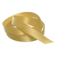 Satin Ribbon 10mm Gold 30m Roll