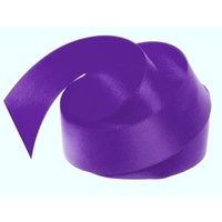 Satin Ribbon 25mm Purple 30m Roll