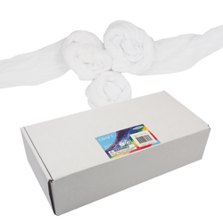 Stocking Pieces White 170cm - 60pc
