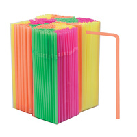 Straws Assorted Colours and Sizes 1100 Pieces