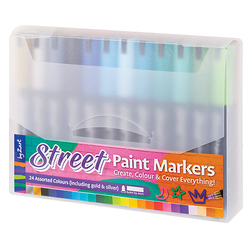 Zart Street Paint Markers Pack of 24