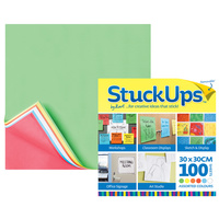 StuckUps 30 x 30cm Assorted Colours Super Size Post-it Type Notes