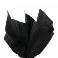 Coloured Tissue Paper Black 500 x 700mm Pack of 5