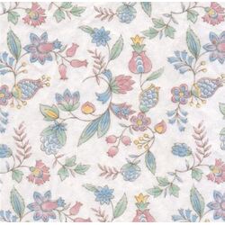 Tissue Transfer Paper 5 Colour Floral 410 x 300mm