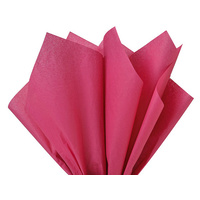 Coloured Tissue Paper Cerise 500 x 700mm Pack of 5
